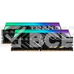Оперативная память XPG Spectrix D41 RGB, DDR4, 32GB (2x16GB), 3200MHz, CL16, UDIMM, с радиатором, RGB, серый, фото7