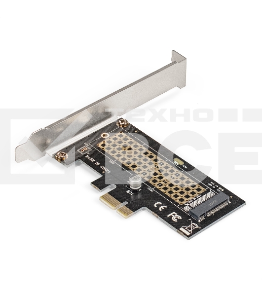 Переходник ExeGate EXE-597 (M.2 M key -> PCI-E x1 v2.0, для установки SSD M.2 M key в слот PCI-E)