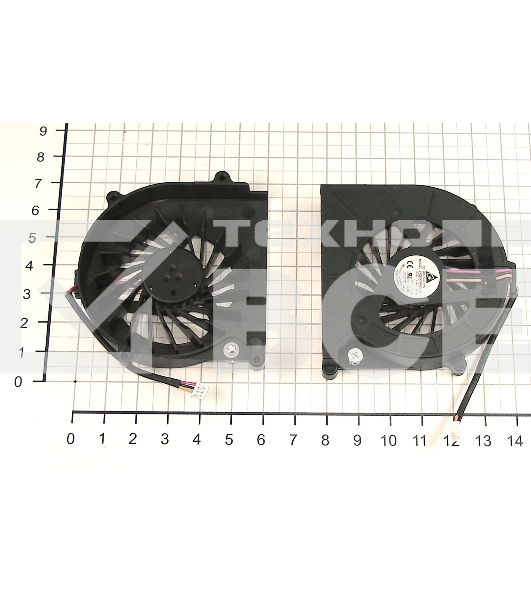 Вентилятор (кулер) для ноутбука Toshiba Satellite C630 C640 L600 L630 L645 VER-2 (3 pin)
