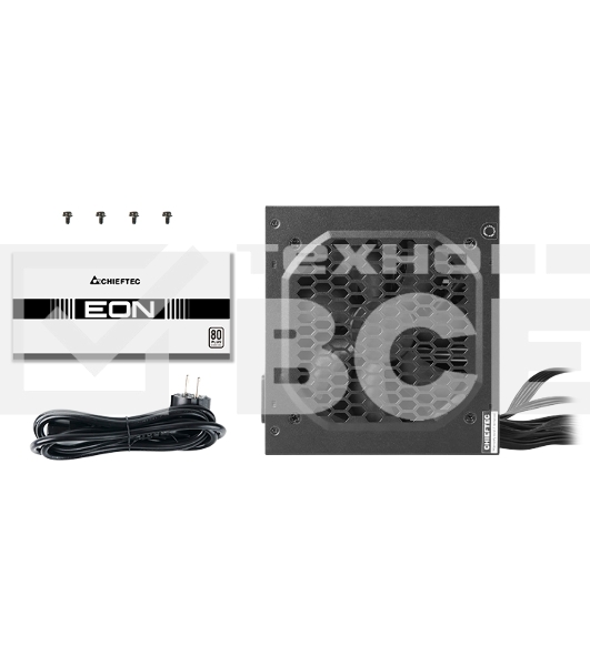 Блок питания Chieftec Eon ZPU-700S, 700Вт, 80 PLUS, 120мм, черный