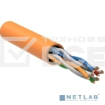 Кабель связи витая пара ITK U/UTP, кат.5E 4x2х24AWG solid, LSZH, 305м, оранжевый ITK Кабель связи витая пара U/UTP, кат.5E 4x2х24AWG solid, LSZH, 305м, оранжевый, фото2