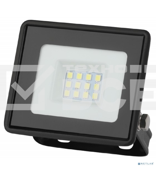 Прожектор светодиодный уличный ЭРА LPR-023-0-65K-010 10Вт 6500К 800лм 81х75х21.5