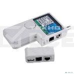 Тестер для витой пары ITK 4в1 RJ45/RJ11/BNC/USB с элем. пит., фото3
