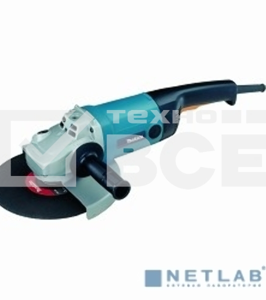 Углошлифовальная машина Makita 9069 2000Вт 6600об/мин рез.шпин.:M14 d=230мм