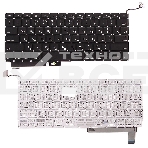 Клавиатура для ноутбука MacBook A1286 с SD плоский ENTER, фото2