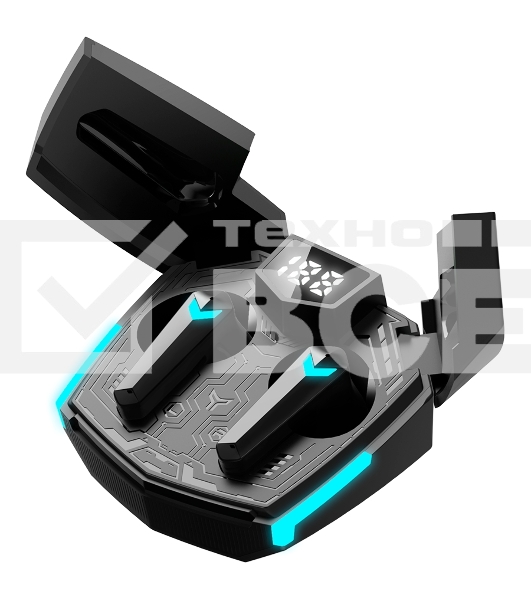 Наушники игровые  CANYON headset Doublebee GTWS-2 Gaming Black