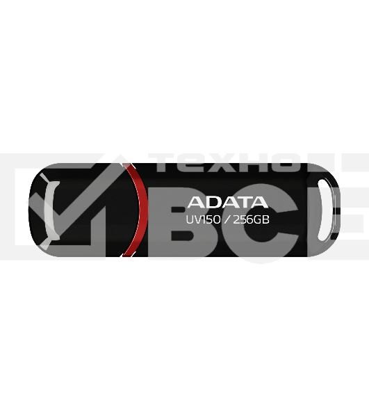 Флеш диск A-Data 256Gb AUV150-256G-RBK USB3.0 черный