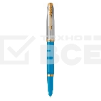 Ручка перьевая Parker 51 Premium (CW2169078) Turquoise GT F сталь нержавеющая подар.кор., фото2