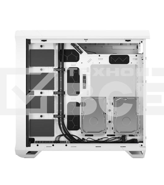 Корпус Fractal Design Torrent White TG Clear Tint / E-ATX, TG, 2x3.5, 4x2.5, 7xPCI, 1xUSB-C, 2xUSB3.0 / 2x180mm, 3x140mm fans inc. / FD-C-TOR1A-03