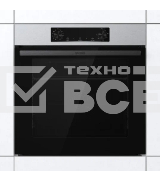 Встраиваемая электрическая духовка 60 см Gorenje BOB6737E01X