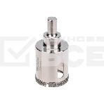 Коронка алмазная Kranz 38 мм по керамограниту с центровочным сверлом, фото 1