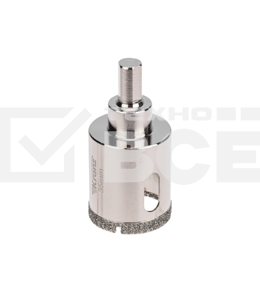 Коронка алмазная Kranz 38 мм по керамограниту с центровочным сверлом