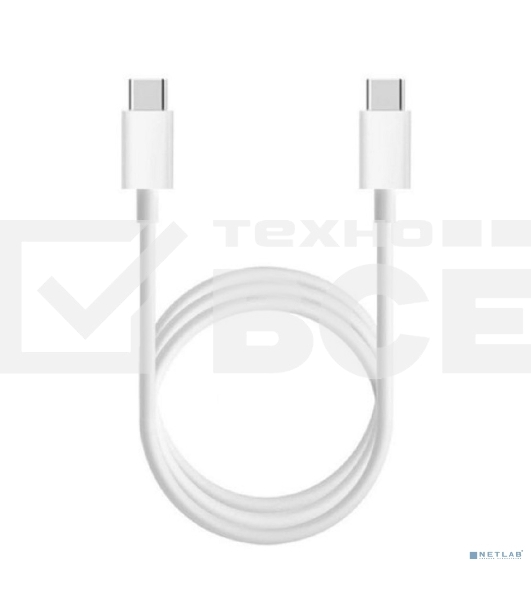 Bion Кабель для зарядки USB Type-C - Type-C (CM/CM), 3A, 100W, USB 2.0, 2 м, белый BXP-CCP-USBC2-CMCM-2M-B
