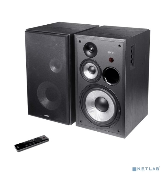 Колонки Edifier R2850DB Black Активные, 150W RMS, 42-20000Гц, дерево, пульт ДУ, Bluetooth 5.1,выход на сабвуфер,Opt/Coaxial,2 RCA