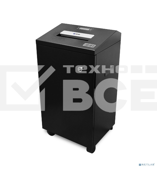 Шредер Heleos УО55-7 черный (секр.P-7) фрагменты 7лист. 55лтр.