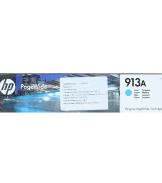 Картридж струйный HP 913A F6T77AE голубой для HP PW 352dw/377dw/Pro 477dw/452dw 3000 стр.