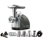 Мясорубка электрическая Moulinex ME688832 черный, 2200 Вт, 4.5 кг/мин, реверс, насадки - 6, фото15