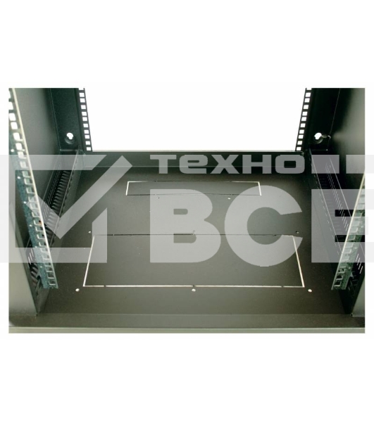 Шкаф телеком. настенный разборный 9U (600х350) дверь стекло (ШРН-Э-9.350) (1 коробка)