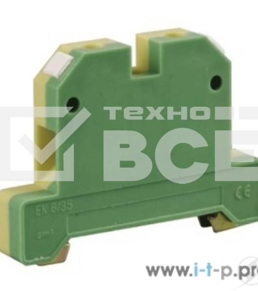 Зажим наборный Iek YZN20-006-K52 ЗНИ-6PEN 6мм2 (JXB-земля) ИЭК