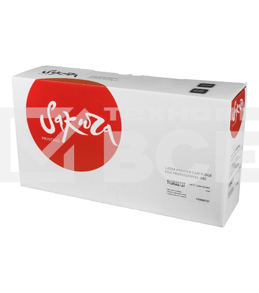 Картридж Sakura 113R00737 для Xerox Phaser 5335, черный,10 000 к.
