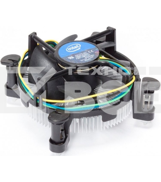 Кулер Intel E97379  серебристый/черный 90мм алюминий 2500rpm 27db 4-pin 73W 58мм