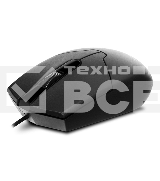 Мышь проводная SVEN RX-30 черный, 1000 dpi, USB, кнопки - 3