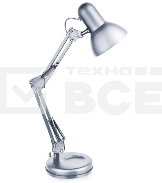 Светильник KD-313 C03 настол. 230В 60Вт E27 серебро Camelion 13641