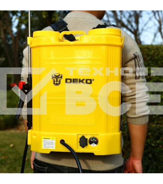 Опрыскиватель Deko DKSP10 аккум. 16л (065-0942)