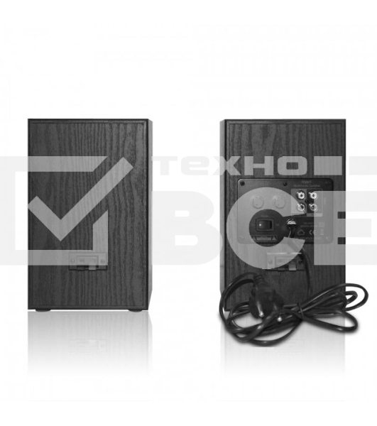 Колонки Edifier R980T темное дерево / черный {Активные, 2 x 12W RMS, 70-18000Гц, дерево}