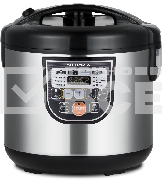 Мультиварка SUPRA MCS-5114 5л 700Вт серебристый/черный