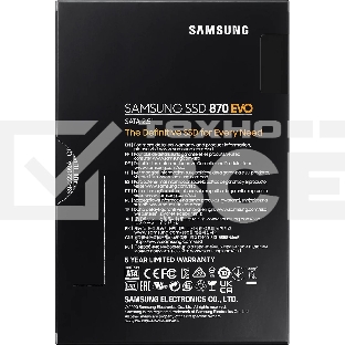 Накопитель SSD Samsung 870 EVO, 4TB, SATA III, 2.5
