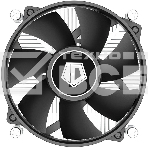 Кулер ID-COOLING DK-17 PWM серебристый/черный 92мм алюминий 2200rpm 26db 4-pin 65W 42мм, фото7