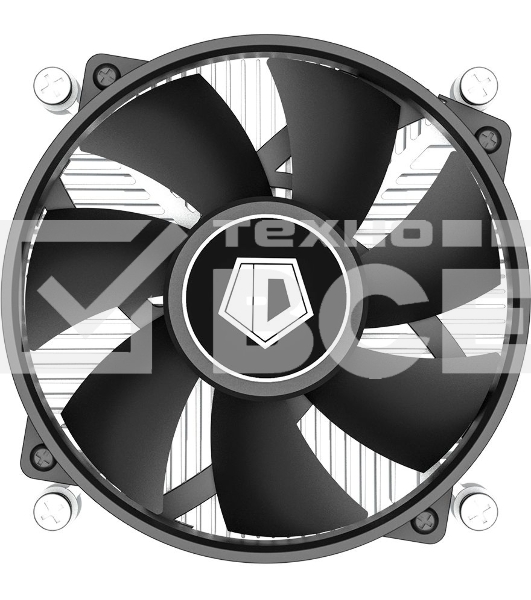 Кулер ID-COOLING DK-17 PWM серебристый/черный 92мм алюминий 2200rpm 26db 4-pin 65W 42мм