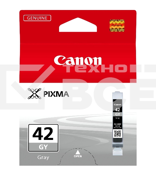 Картридж струйный CLI-42GY (6390B001) для Canon PIXMA PRO-100, серый, 492 стр.