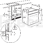 Электрический духовой шкаф Electrolux с кольцевым нагревательным элементом SurroundCook, основной цвет - нержавеющая сталь c Anti Finger Print, утапливаемые переключатели, таймер отключения, отложенный старт, будильник, хромированные направляющие из нержа, фото 1