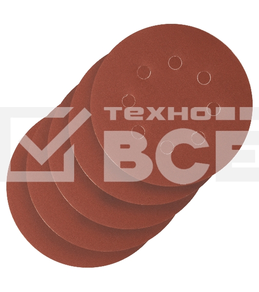 Круг абразивный Сибртех на ворсовой подложке под 