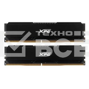 Оперативная память XPG Gammix D20, DDR4, 16GB (2x8GB), 3600MHz, CL18, с радиаторами, черный