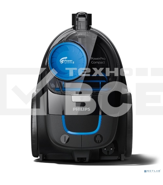 Пылесос Philips FC9331/09 глубокий черный, 237/750 Вт, уборка сухая, пылесборник контейнер 1.5 л