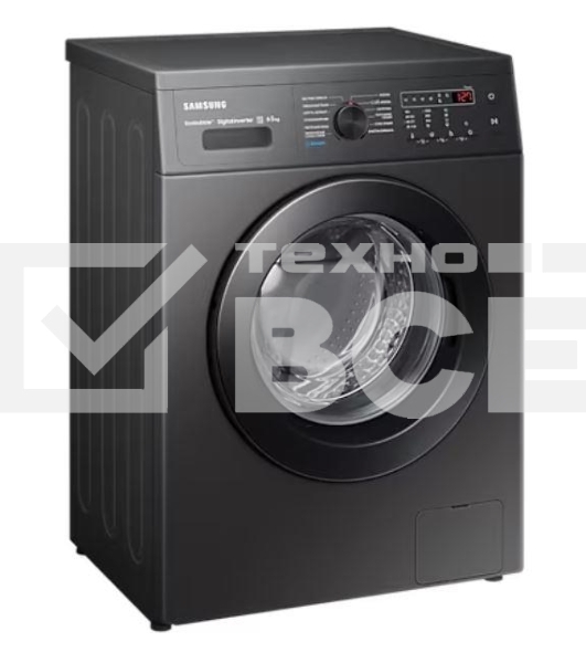 Стиральная машина Samsung WW65AG4S21CXLD серый, загрузка фронтальная 6,5 кг, 1200 об/мин, класс: A