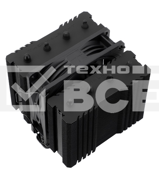 Устройство охлаждения(кулер) Thermalright Peerless Assassin 90 SE Soc-AM5/AM4/1151/1200/1700 черный 4-pin 23.85dB Al+Cu Ret (PA90-SE-BL)