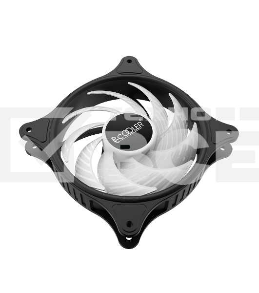 Вентилятор для корпуса PCCooler FX 120 ARGB черный, 120 мм, 2000 об/мин, 33.2 дБ, 4 pin