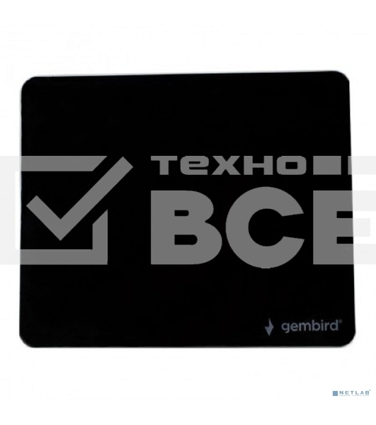 Коврик для мыши Gembird MP-BASIC, черный, размеры 220x180x0,5мм, ультратонкий, полипропилен