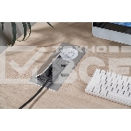 Розетка Cactus CS-SOCKET-USBA/C-WLESS для столешницы серебристый, фото6