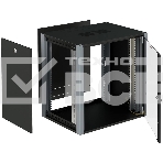 Шкаф коммутационный Sysmatrix (WP 6312.910) настенный 12U 600x350мм пер.дв.стекл 2 бок.пан. 60кг черный 20кг IP20, фото3