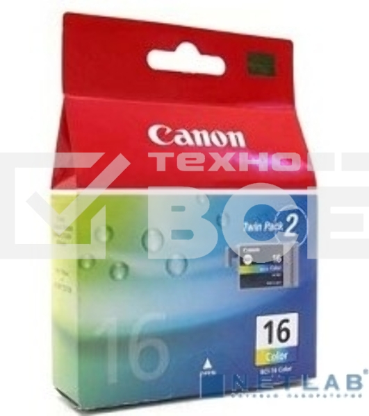 Картридж струйный BCI-16C (9818A002) для Canon SELPHY DS700/810, Цветной, 75стр.