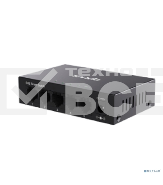 Коммутатор облачный управляемый Tenda TEG2205D 5x1 Гбит/с, настольный, металлический корпус