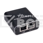 Сплиттер-разветвитель Cablexpert с питанием, 1 порт RJ45 -> 2 порта RJ45 100/1000Mbps, NCA-SP-03, коробка, фото6