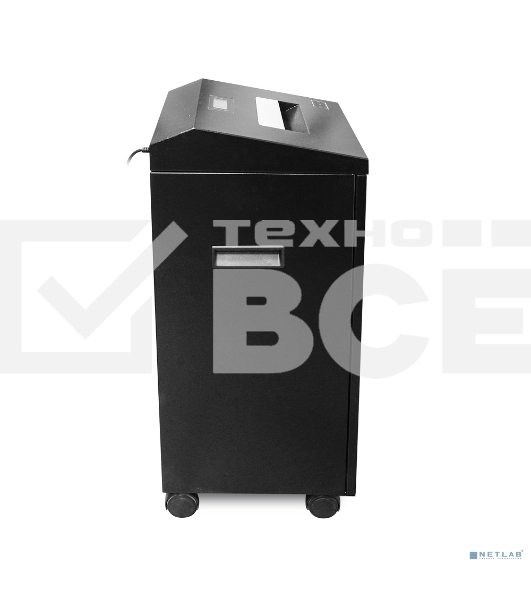 Шредер Heleos УО55-7 черный (секр.P-7) фрагменты 7лист. 55лтр.