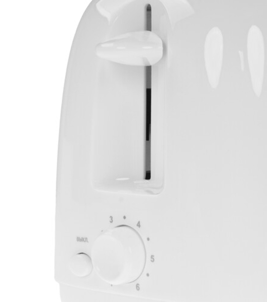 Тостер Maxvi KT723P белый