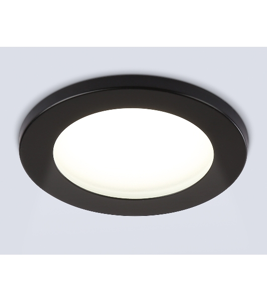 Светильник Ambrella light TN6632 BK черный IP44 GX53 D100*60